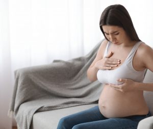 dolore ai capezzoli durante la gravidanza